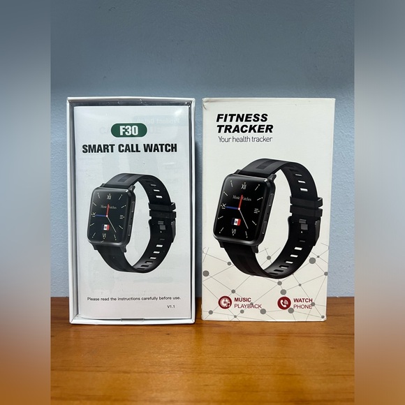 SMARTWATCH NIB Activity Sleep Heart Rate Tracker Touch Screen Pedometer SMS NEW